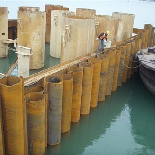 汉中钢护筒现场安装