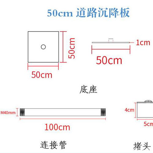 汉中沉降板规格型号如何选择？